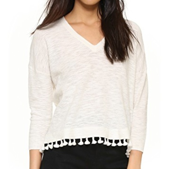 Madewell Sweaters - Madewell Globe Fringe Sweater (Ivory) Madewell Sweaters - Madewell Globe Fringe Sweater (Ivory)